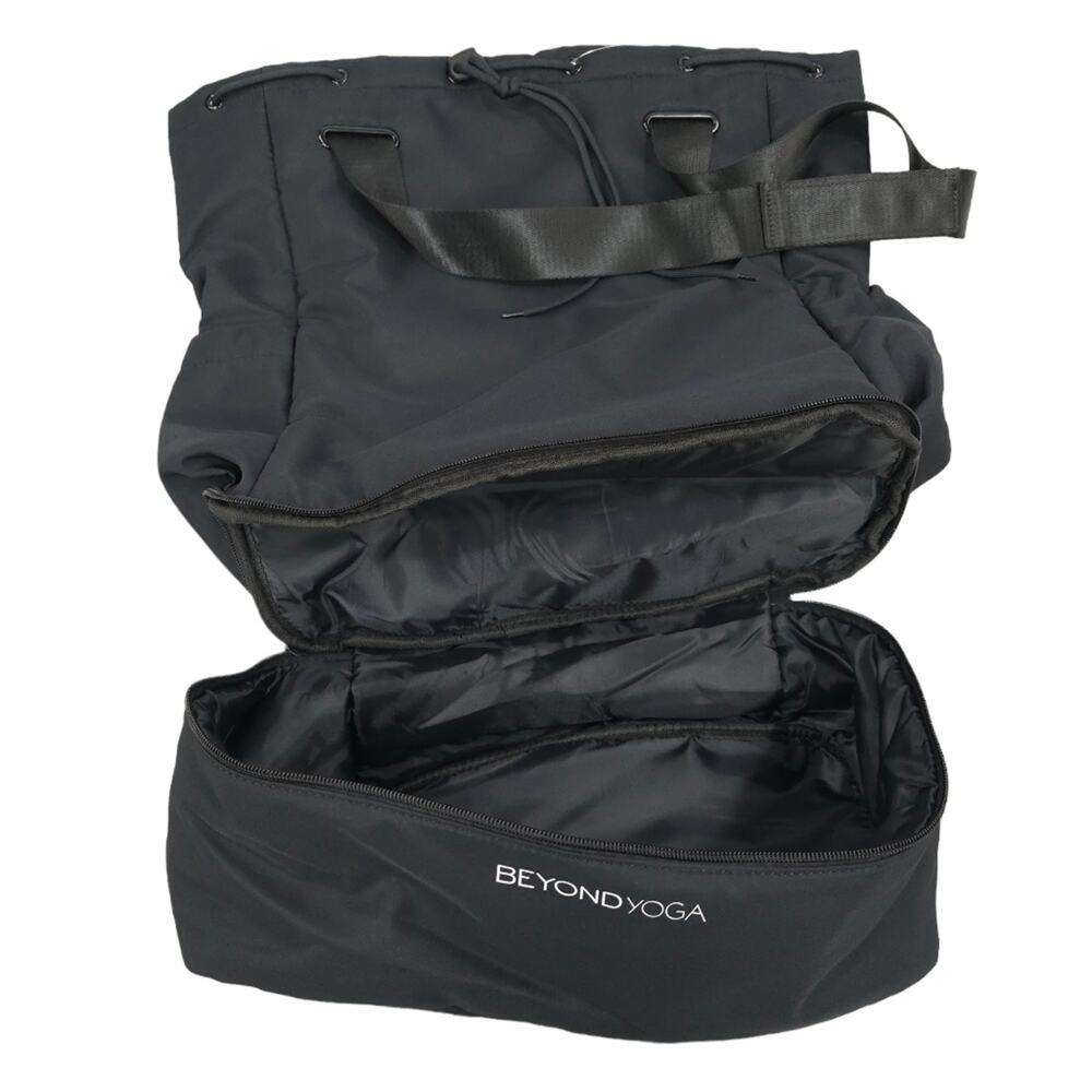 Beyond Yoga Backpack Gym Bag Convertible Tote Black - Picture 8 of 12